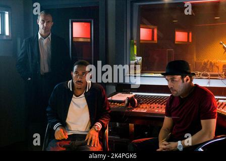 MARK STRONG, Chris "Ludacris" BRIDGES BRÜCKEN, Jeremy Piven, ROCKNROLLA, 2008 Stockfoto