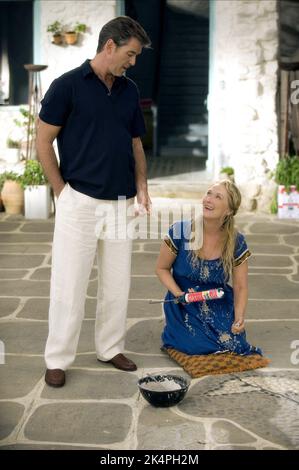 PIERCE BROSNAN, Meryl Streep, MAMMA MIA!, 2008 Stockfoto