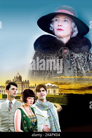 EMMA THOMPSON, Matthew Goode, Ben Whishaw, Hayley Atwell, Brideshead revisited, 2008 Stockfoto