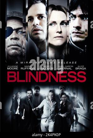 DANNY GLOVER, Mark Ruffalo, Julianne Moore, Gael Garcia Bernal, Plakat, Blindheit, 2008 Stockfoto