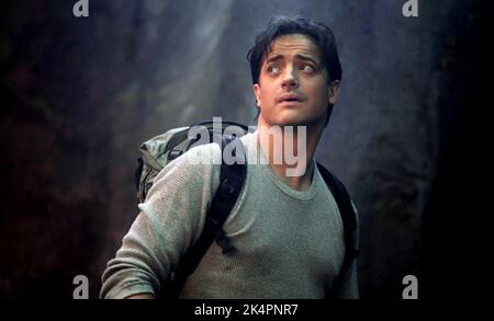 BRENDAN FRASER, REISE INS ZENTRUM DER ERDE, 2008 Stockfoto