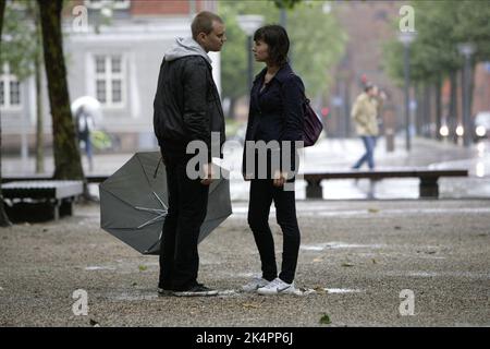 ASBAEK, MYNSTER, WELTEN AUSEINANDER, 2008 Stockfoto