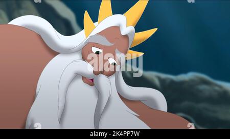 KÖNIG TRITON, DIE KLEINE MEERJUNGFRAU: ARIEL'S ANFANG, 2008 Stockfoto