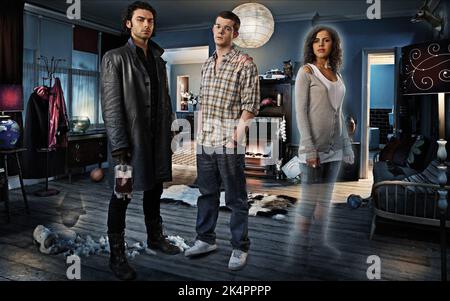 TURNER, TOVEY, CRICHLOW, BEING HUMAN, 2008 Stockfoto