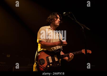 Glasgow, Schottland, 3.. Oktober 2022, Bass Drum of Death treten am 3.. Oktober 2022 in der Queen Margaret Union in Glasgow mit der Glasgow University auf Stockfoto