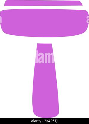 Rasiermesser, Illustration, Vektor auf weißem Hintergrund. Stock Vektor