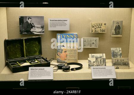The Mob Museum, Downtown District, Las Vegas, Nevada, Vereinigte Staaten von Amerika Stockfoto