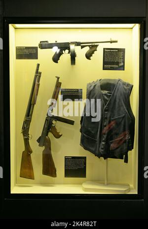 The Mob Museum, Downtown District, Las Vegas, Nevada, Vereinigte Staaten von Amerika Stockfoto