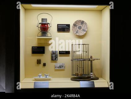 The Mob Museum, Downtown District, Las Vegas, Nevada, Vereinigte Staaten von Amerika Stockfoto