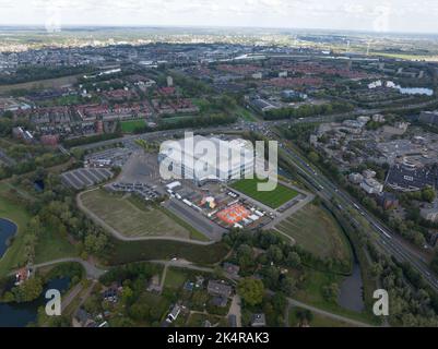 Arnhem 21. vom September 2022, Niederlande. GelreDome ist ein multifunktionales Stadion in Arnhem South. Heimat des Fußballvereins Vitesse. Europäisch Stockfoto