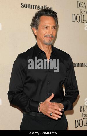 28. September 2022, Los Angeles, CA, USA: LOS ANGELES - SEP 28: Benjamin Bratt bei der US-Premiere ''Dead for A Dollar'' bei der Directors Guild of America am 28. September 2022 in Los Angeles, CA (Bildquelle: © Kay Blake/ZUMA Press Wire) Stockfoto