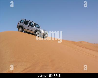 Offroad fahren in den VAE Stockfoto