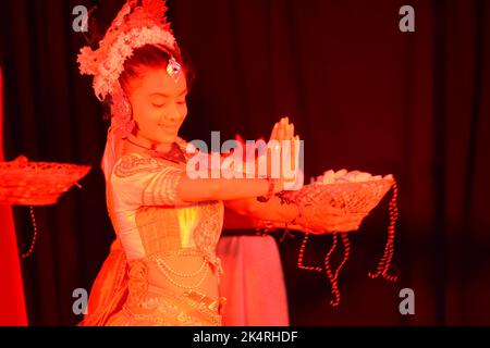 Indische Tänzerin Stockfoto