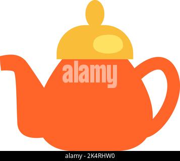 Frühstückstasse, Illustration, Vektor auf weißem Hintergrund. Stock Vektor