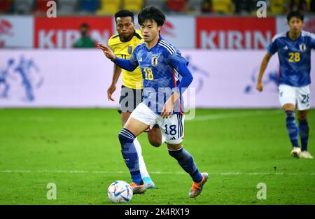 Internationales Vorbereitungsspiel, Merkur-Spiel-Arena Düsseldorf: Japan vs Ecuador; Kaoru Mitoma (JPN) Stockfoto