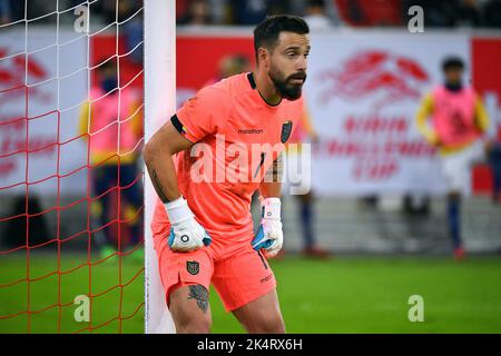 Internationales Vorbereitungsspiel, Merkur-Spiel-Arena Düsseldorf: Japan vs Ecuador; Hernan Galindez (ECU) Stockfoto