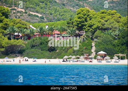 New Barcavela, Santa Margherita di Pula, Provincia di Cagliari, Sardinien, Italien Stockfoto