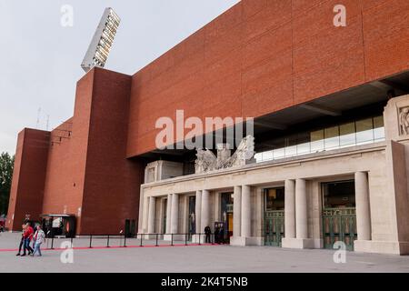 BRÜSSEL, BELGIEN - 22. SEPTEMBER 2022: Gesamtansicht vor der Liga A 2022 Nations League Spiel gegen Belgien im King Baudouin Stadium, Br Stockfoto