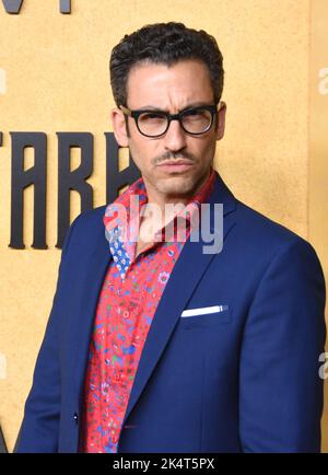 Los Angeles, California, USA 3.. Oktober 2022 der Schauspieler nimmt an der Apple TV+ Original-Serie 'Shantaram' Teil, die am 3. Oktober 2022 im Regency Village Theatre in Los Angeles, Kalifornien, USA Premiere feierte. Foto von Barry King/Alamy Live News Stockfoto