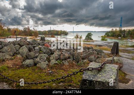 Bronzezeit Burrow Grab Pronssikautinen hauta Stockfoto