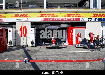 ALFA ROMERO Pit Lane GP FRANCE 2022, Le Castellet, FRANKREICH, 21/07/2022 Florent 'MrCrash' B. Stockfoto