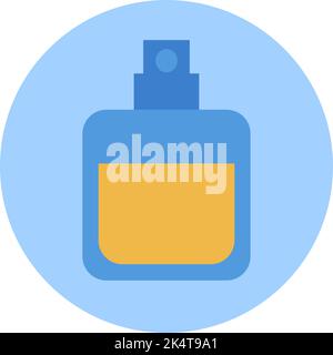 Fathers Day Parfüm, Illustration, Vektor auf weißem Hintergrund. Stock Vektor