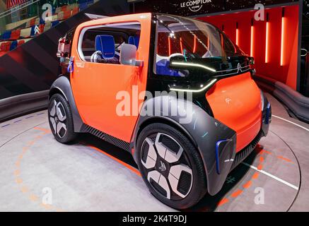 Citroen Ami Elektro-Konzeptfahrzeug auf dem 89. Genfer Autosalon. Genf, Schweiz - 6. März 2019. Stockfoto