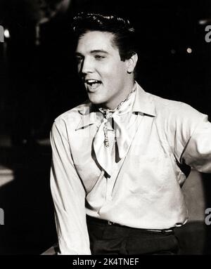 Elvis Presley in „King Creole“ (Paramount, 1958). Werbefoto. Stockfoto