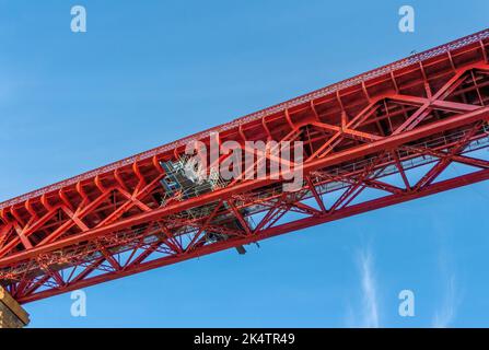 Forth Bridge, North Queensferry, Schottland, Großbritannien Stockfoto