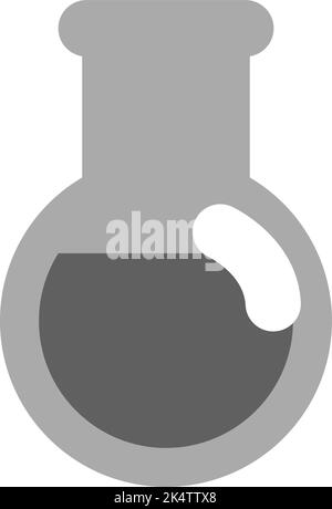 Chemie-Ausbildung, Illustration, Vektor auf weißem Hintergrund. Stock Vektor