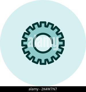 Handyeinstellungen, Abbildung, Vektor auf weißem Hintergrund. Stock Vektor