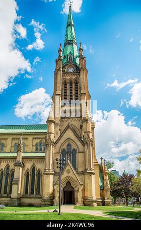 St. James Kathedrale, Toronto, Ontario, Kanada Stockfoto