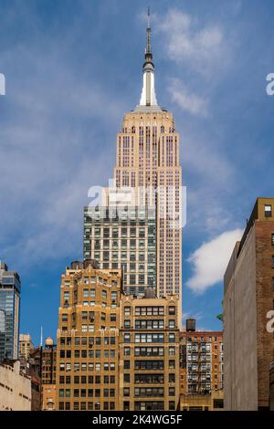 Empire State Building, Manhattan, New York, USA Stockfoto