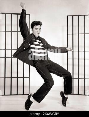 Elvis Presley in Jailhouse Rock (MGM, 1957). Publicity Still. Stockfoto