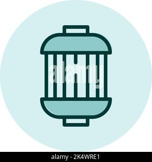 Autofilter, Illustration, Vektor auf weißem Hintergrund. Stock Vektor