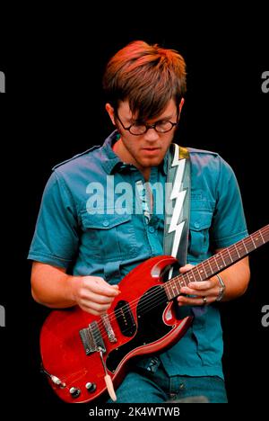 Dave Welsh - The Fray, V2007, Hylands Park, Chelmsford, Essex, Großbritannien - 18. August 2007 Stockfoto