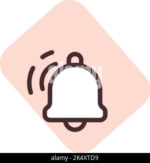 Marketing-Abonnement, Illustration, Vektor auf weißem Hintergrund. Stock Vektor