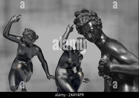 Darstellung authentischer Statuen des antiken Roms der Venus, der Göttin der Liebe und Schönheit Stockfoto