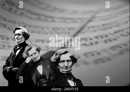 Hector Berlioz Stockfoto