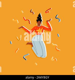 Handgezeichnete Vektor abstrakte Grafik Frohe Weihnachten und glückliches neues Jahr Clipart Illustrationen von Menschen Charakter Karten Sammlung set.Frohe Weihnachten Stock Vektor