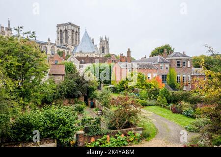 Grays Court Hotel und Restaurant im Minster Quarter in der historischen Stadt York, Yorkshire, England, Großbritannien. Stockfoto