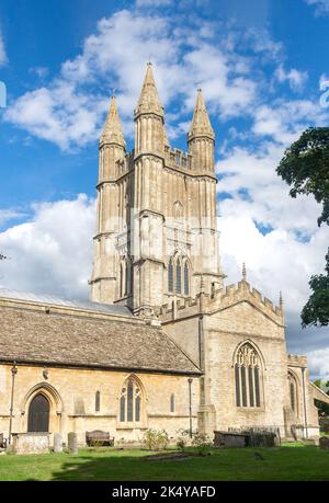 St Sampson's Church, Bath Road, Cricklade, Wiltshire, England, Vereinigtes Königreich Stockfoto