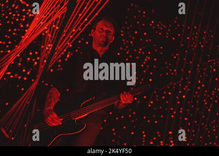 Mailand, Italien, 04.. Oktober 2022. Sigur Ros treten live im Mediolanum Forum in Mailand auf. Credits: Maria Laura Arturi/Alamy Live News Stockfoto