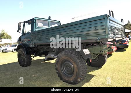 Mercedes Benz Unimog. Stockfoto