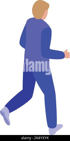 Isometrischer Vektor des Symbols „Krankenschwester“ wird ausgeführt. Gesundheitsförderung. Medizinische Klinik Stock Vektor