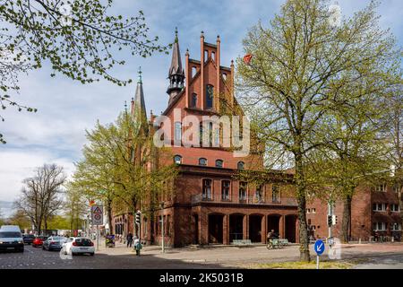 Das Rathaus Neumünster Stockfoto