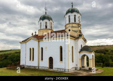 Orthodoxe Kirche im ländlichen Bulgarien, Osteuropa, Balkan, EU Stockfoto