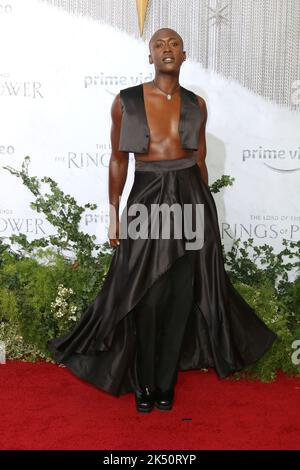 15. August 2022, Culver City, CA, USA: LOS ANGELES - 15. AUGUST: Vincint bei der Premiere von The Herr der Ringe: The Rings of Power in den Culver Studios am 15. August 2022 in Culver City, CA (Bildquelle: © Kay Blake/ZUMA Press Wire) Stockfoto