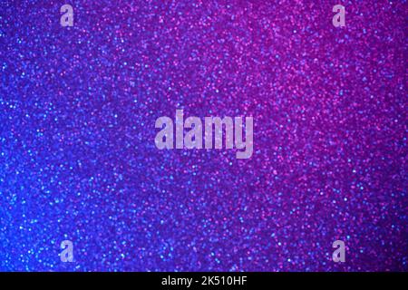 Blau und rosa abstrakt Bokeh defokussierte Lichter Hintergrund Stockfoto