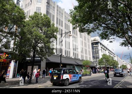 Ehemaliger House of Fraser Flagship Store in der Oxford Street Stockfoto